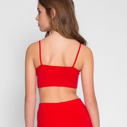 Best Wear Excellent Quality Women Crop Top In Red QA-2536