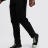 Black Skinny Fit Wholesale Custom Print Trouser For Men QA-2438