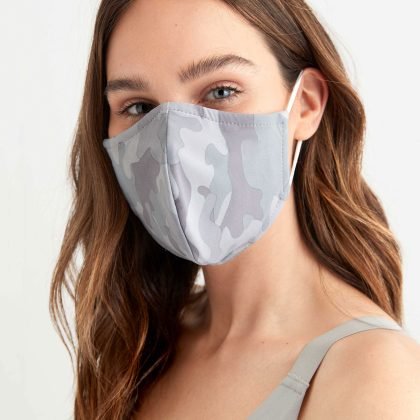 Camo Printed Washable and Reusable Face Mask QA-2481