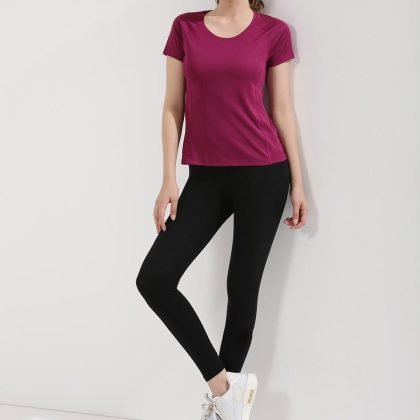 Cotton Jersey Wholesale Custom Tights Leggings QA-2514