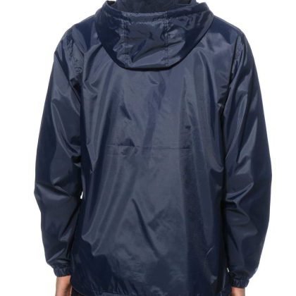 Custom Buttoned Windbreaker Hooded Coach Jacket QA-2669