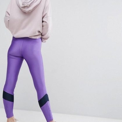 Custom Colour Block Sporty Women Tights Legging QA-2519