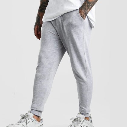 Custom High Quality Regular Fit Men Grey Trouser QA-2449