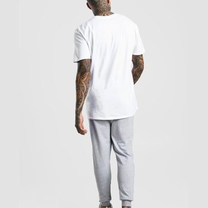 Custom High Quality Regular Fit Men Grey Trouser QA-2449