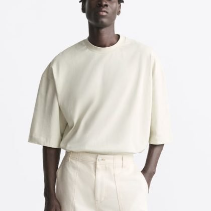 Custom Logo Cotton Vintage Men T Shirt QA-2318