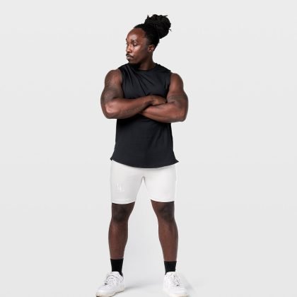 Custom Made Men Gym Wear Active Tank Top With Side Splits QA-2607