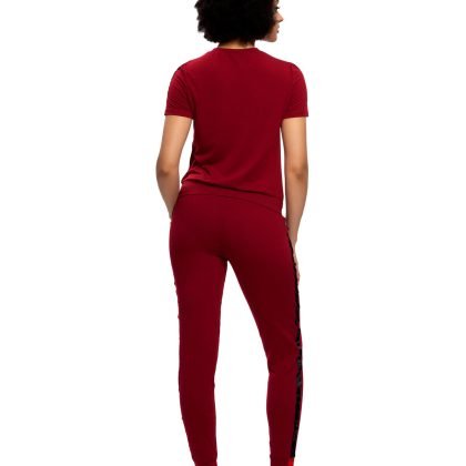 Custom Made Women Summer Sports Solid Short Sleeve Tracksuit QA-2263