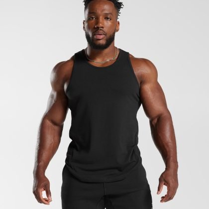 Custom Men Hot Sale High Quality Gym Training Tank Top QA-2608