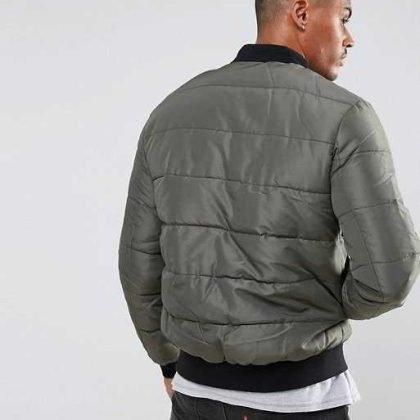 Custom Quilted Bomber Jacket in Various Colors QA-2635