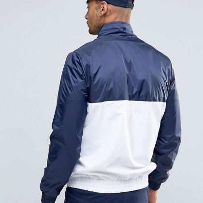 Half Zipper Coach Overhead Windbreaker Jacket QA-2656