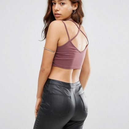 High Quality Custom Made Women Crop Top QA-2543