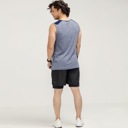 High Quality Street Style Custom Logo Man Tank Top QA-2603