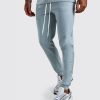Men Custom High Quality Casual Jogger Track Pants Elastic Waistband QA-2439