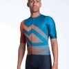 Men Cycling Uniform Manufacturer Wholesale Custom Made Fit Zipper Jersey QA-2353