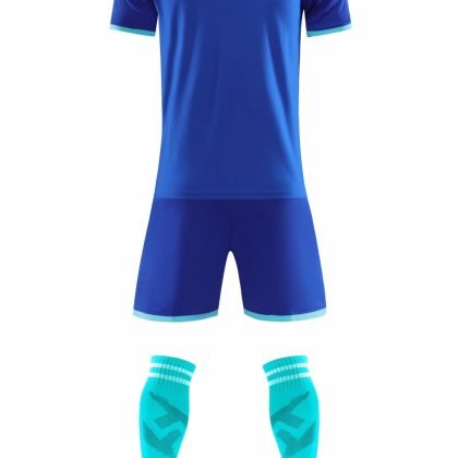 Men Football Uniform Wholesale Custom Logo Plain Blank V Neck QA-2358