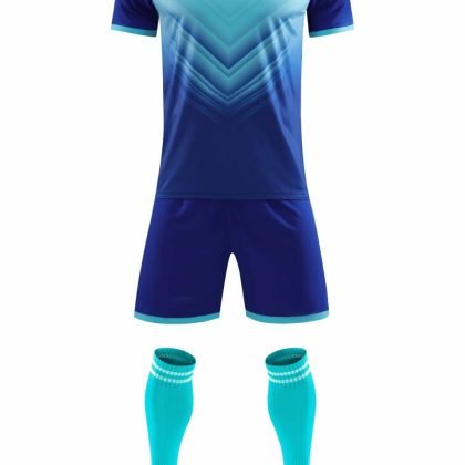 Men Football Uniform Wholesale Custom Logo Plain Blank V Neck QA-2358