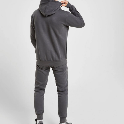 Men Regular Fit Gym Zipper Hoodie Tracksuit Set QA-2409