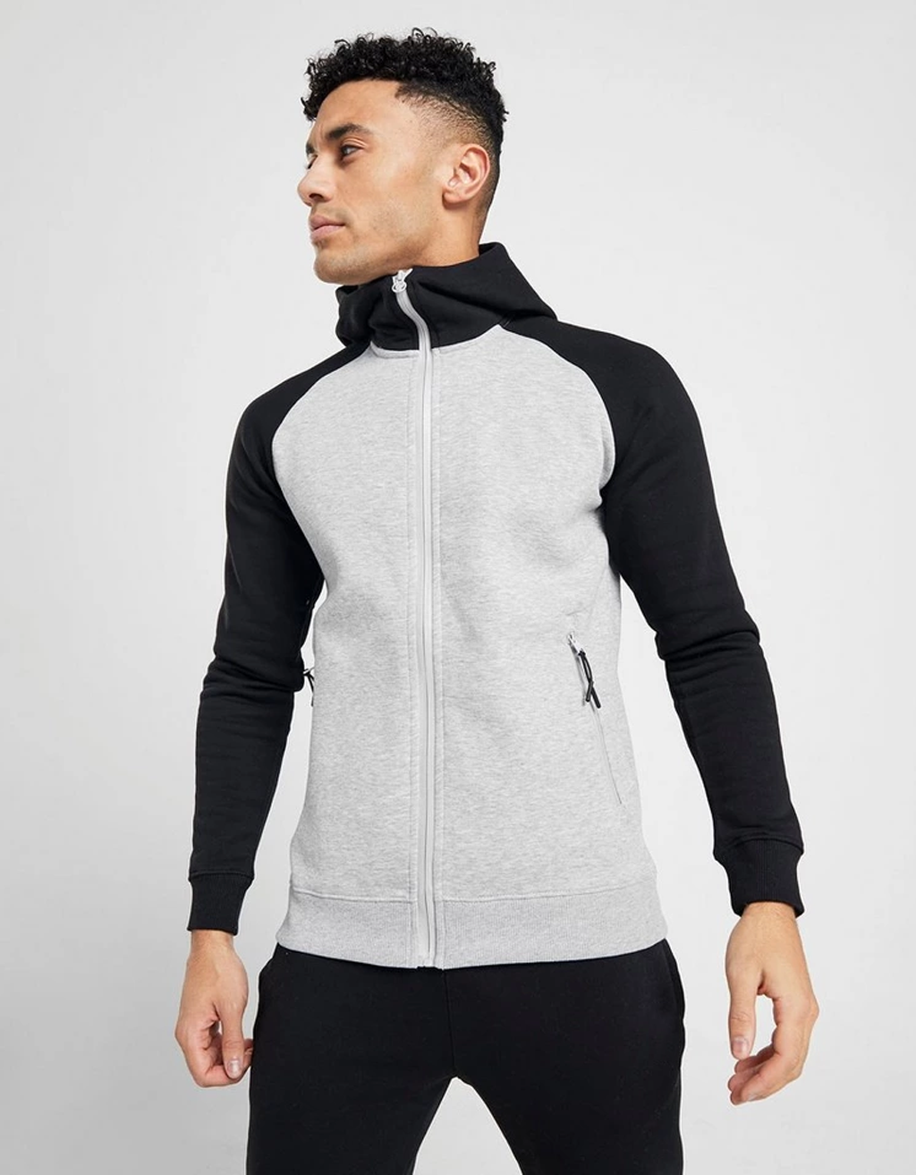 Men Tracksuit Flight Hoodie & Pants Men Sportswear Sweat suites QA-2412