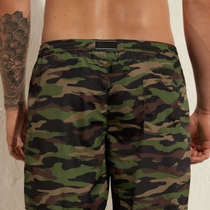 New Street Wear Custom Summer Men Boxer Swim Shorts QA-2474