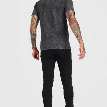 New Style Box Heavyweight Custom Vintage Acid Wash T Shirt QA-2295