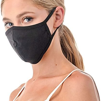 Organic Cotton Reusable Double Layer Face Mask QA-2485