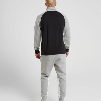 Personalization Custom Made Men Full Fleece Zipper Tracksuit QA-2415