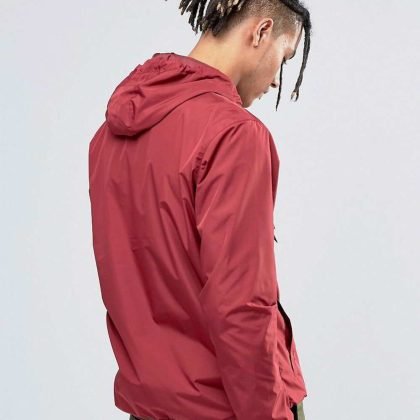 Pouched Pocket Lightweight Half Buttoned Jacket QA-2669