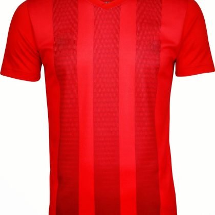 Soccer Jersey Wholesale Custom Logo Red Shirt V Neck Design QA-2361