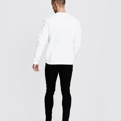 Top Quality Men O Neck Casual Wear Pullover Sweatshirts