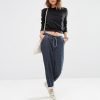 Wholesale Custom Made Regular Fit Long Cropped Sweatshirt QA-2545