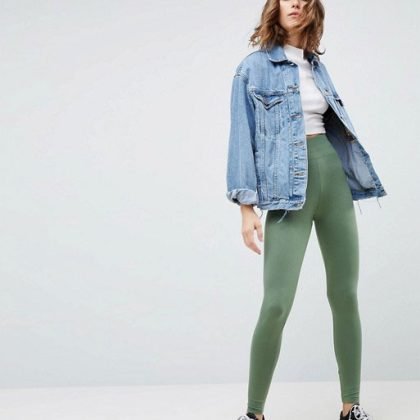 Wholesale Custom Tights Leggings With Deep Waistband QA-2518