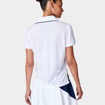 Women Tennis Polo T Shirt Wholesale Lose Fit Customized QA-2393