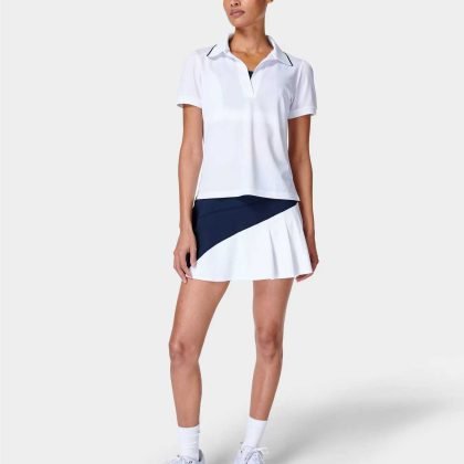 Women Tennis Polo T Shirt Wholesale Lose Fit Customized QA-2393