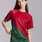 Womens Soccer Jersey Customized Crewneck Lose Fit Shirt QA-2386